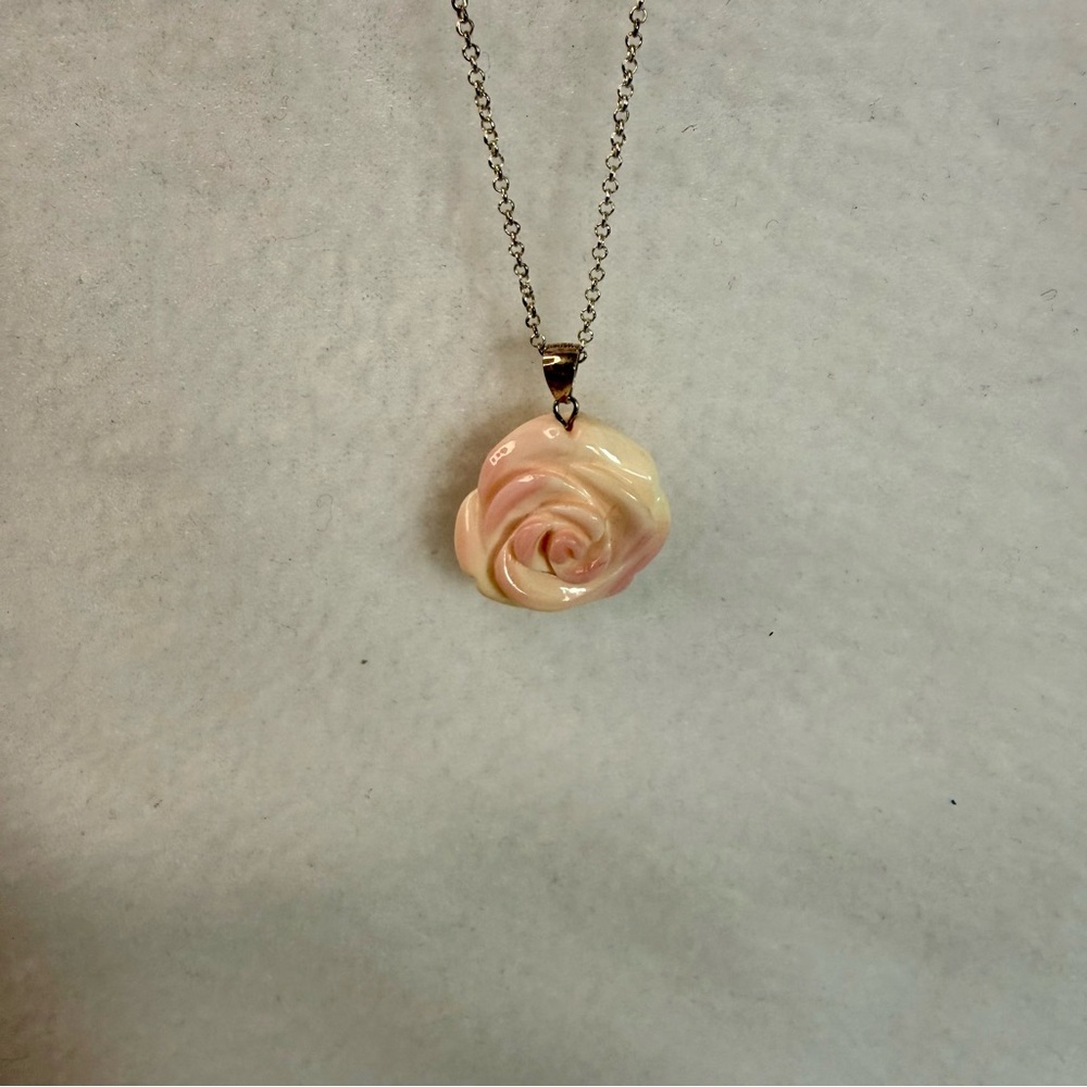 Amedeo Rose Cameo Necklace
